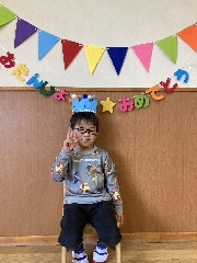 すみれ組だより☆彡１月お誕生会